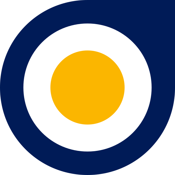 blue yellow icon
